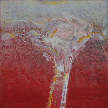 Sous l\'arbre qui murmure - a Paint Artowrk by Bourgain Jean-Yves
